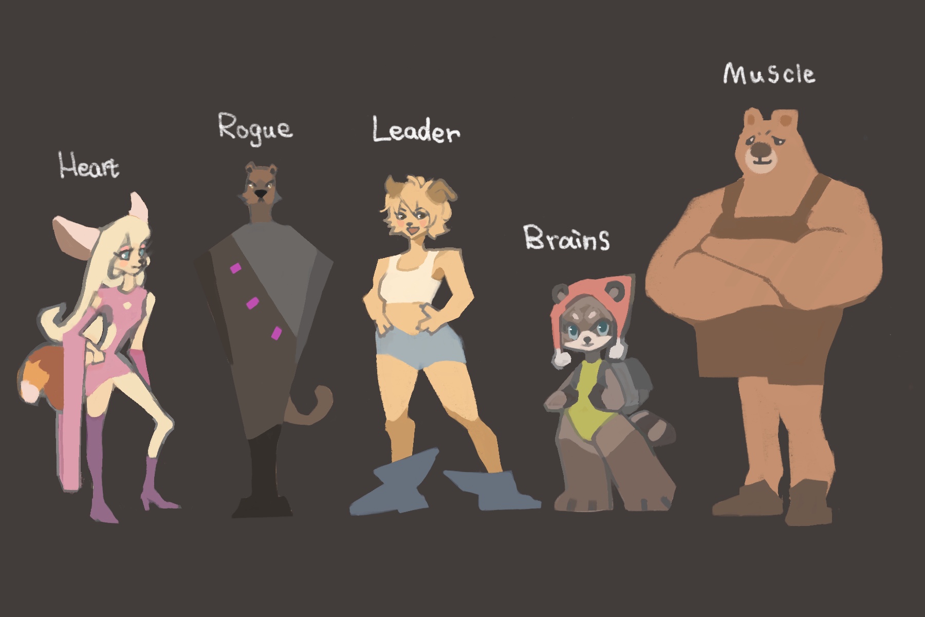 Character Design 作品 02